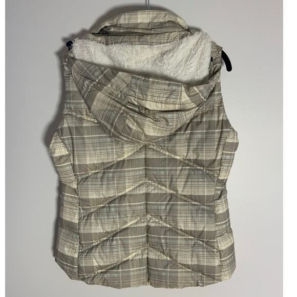 Patagonia Women's Plaid Goosedown Puffer Vest size large - Picture 4 of 4